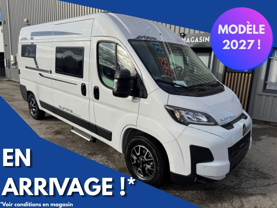 camping car POSSL SUMMIT 600 L mod&egrave;le 2027